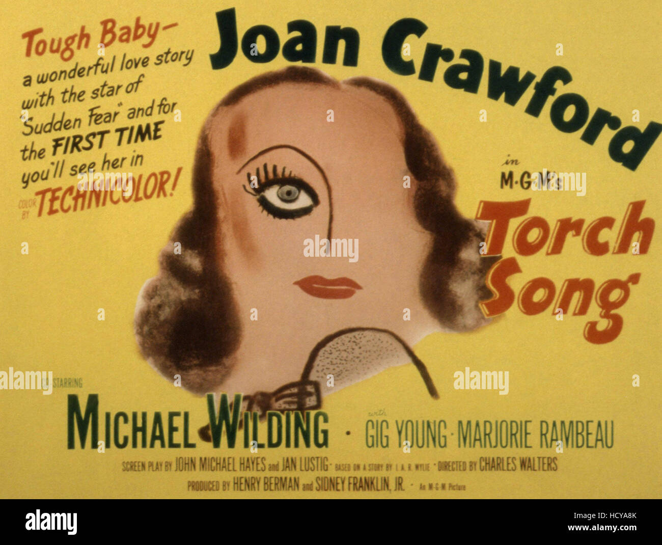 TORCH SONG, Joan Crawford, 1953 Stock Photo Alamy