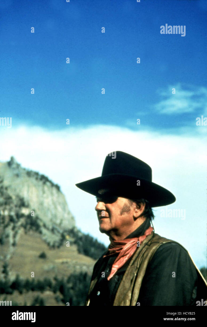 TRUE GRIT, John Wayne, 1969 Stock Photo - Alamy