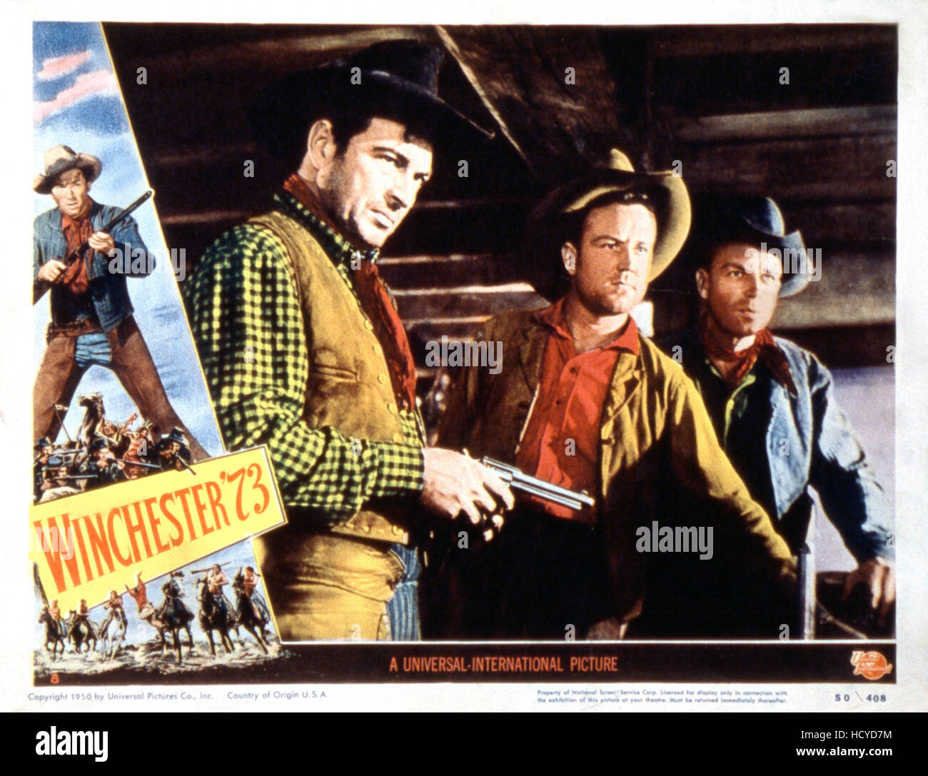 WINCHESTER '73, from left: Stephen McNally, Steve Brodie, James ...