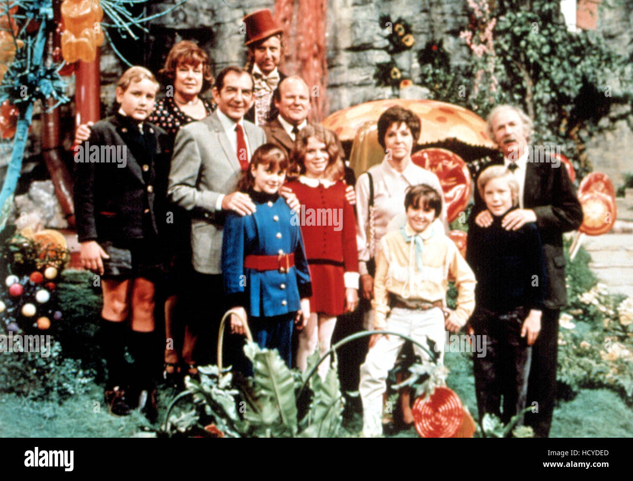 WILLY WONKA AND THE CHOCOLATE FACTORY Back Row L R Michael Bollner willy-wonka-and-the-chocolate-factory-back-row-l-r-michael-bollner