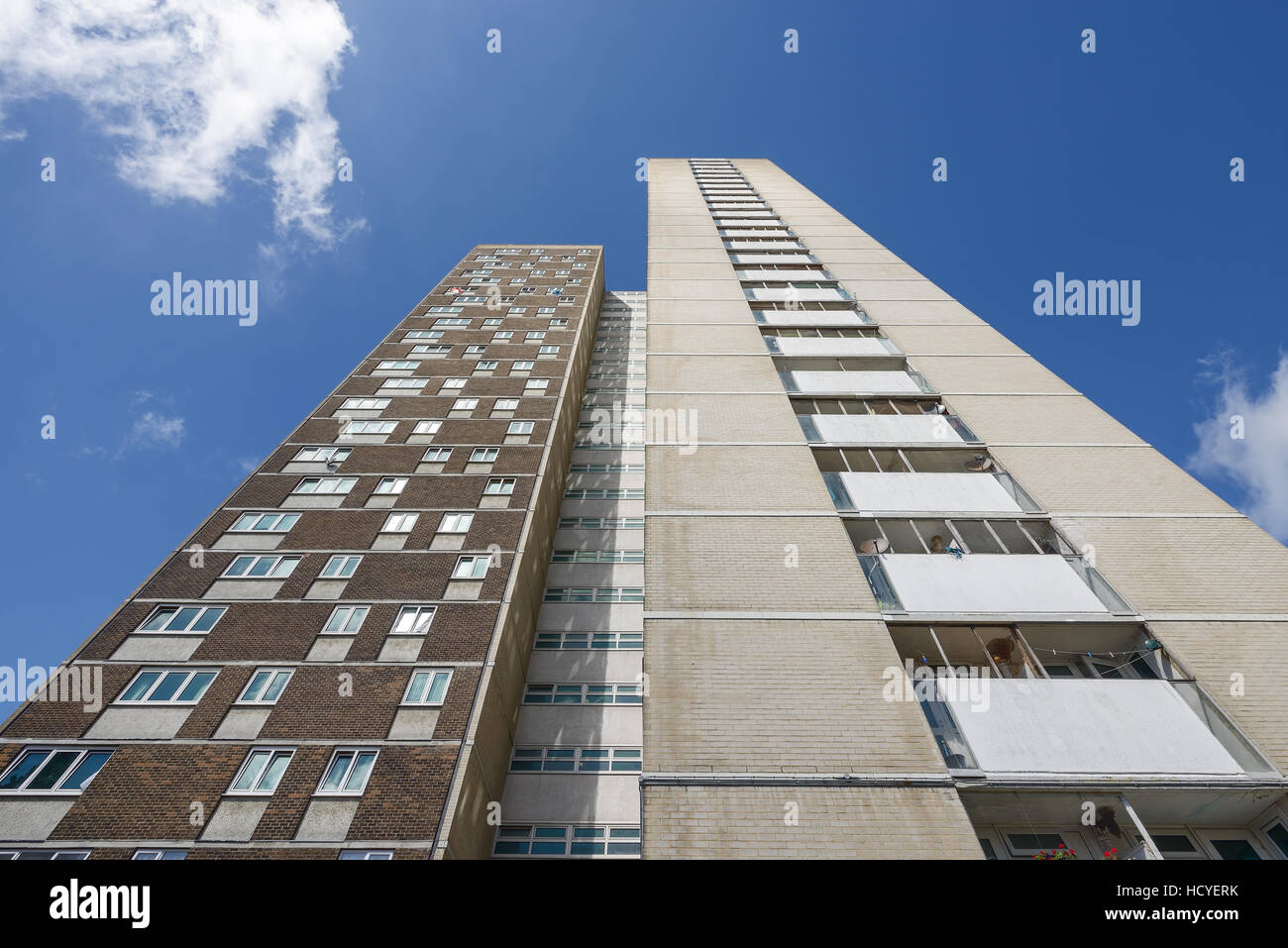 Millbrook Towers on the outskirts of Southampton UK Stock Photo Alamy