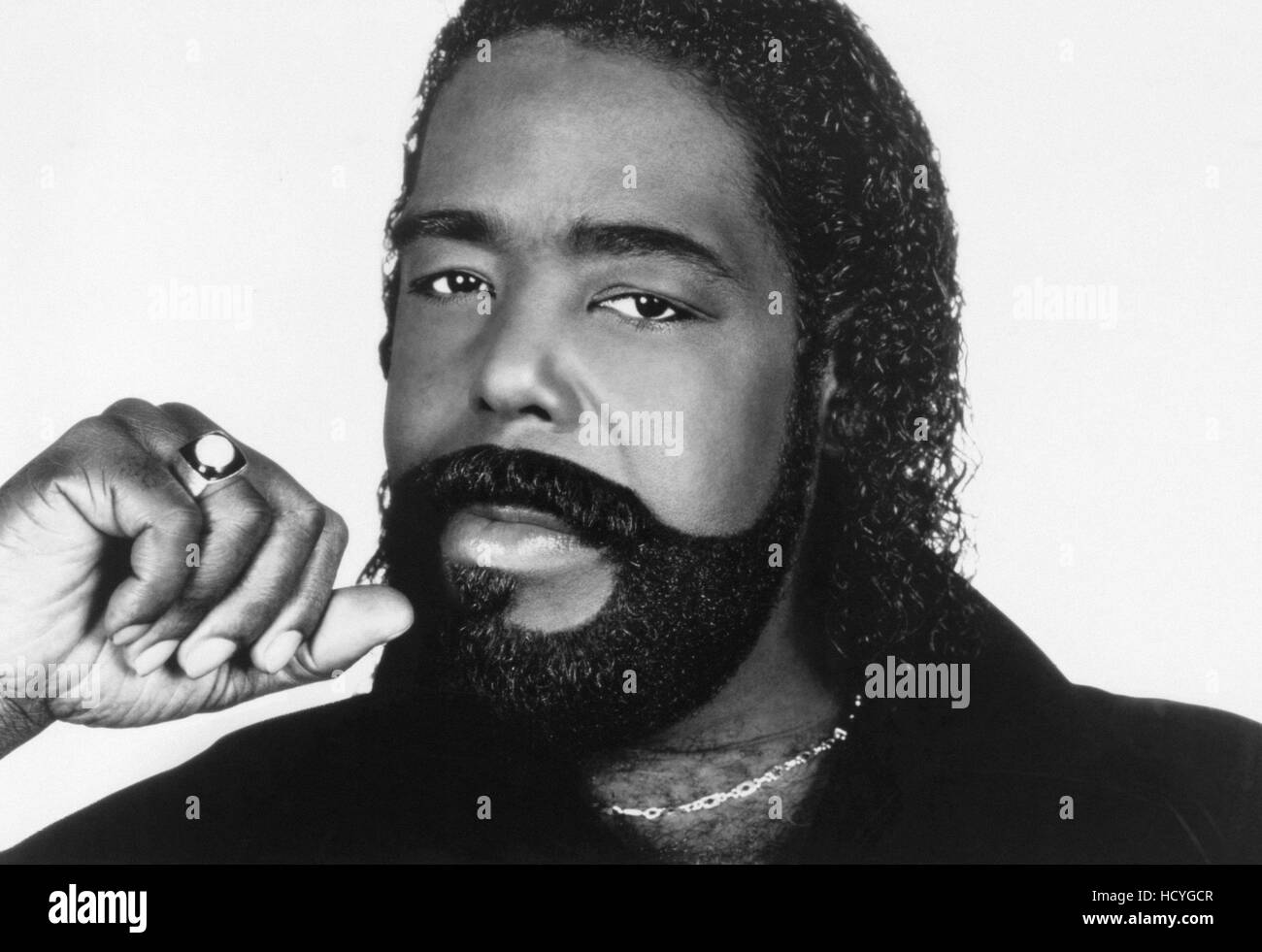 Barry White, ca. 1990 Stock Photo Alamy