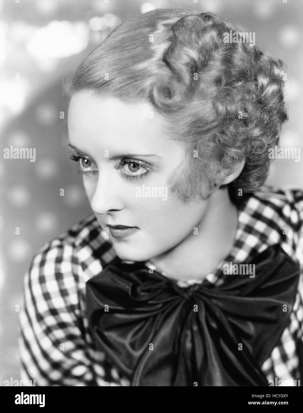 Bette Davis, mid 1930s Stock Photo Alamy