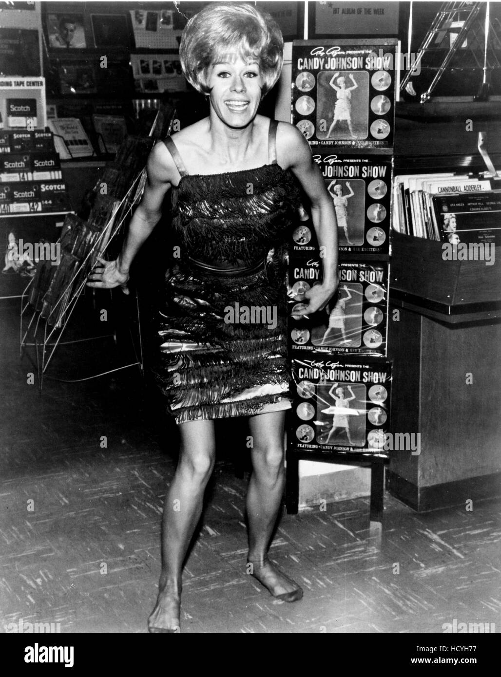 Candy Johnson, at the Gay New Orleans Club, New York World's Fair, 1965