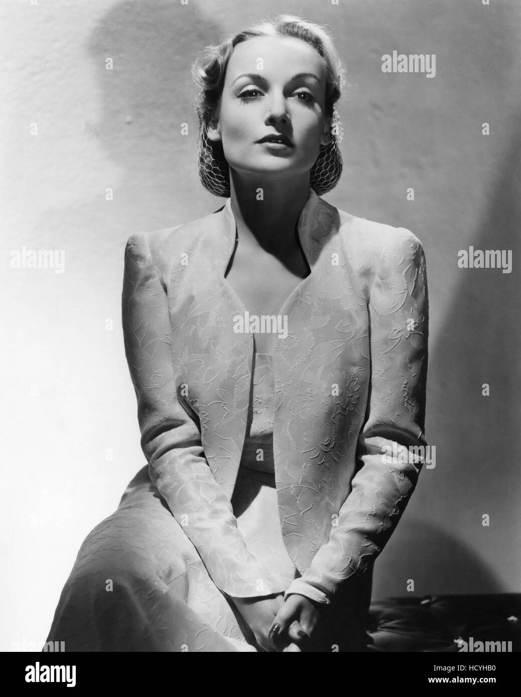 Carole Lombard, early 1940s Stock Photo - Alamy