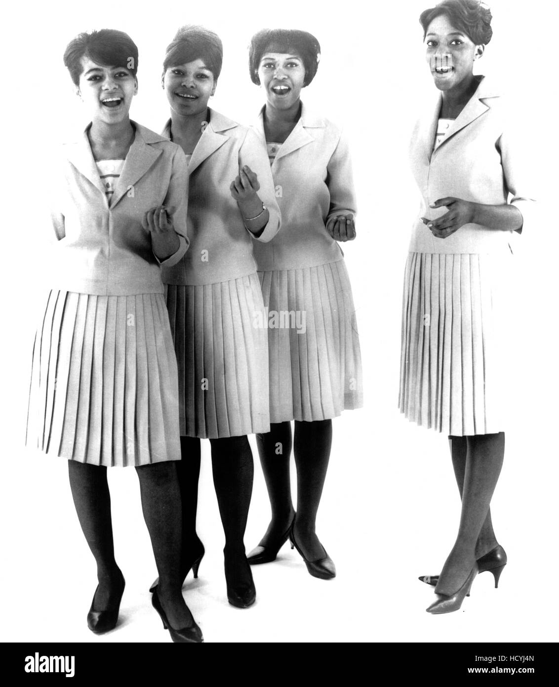 The Chiffons, Judy Craig, Patricia Bennett, Barbara Lee, Sylvia Peterson, c. 1960s. Stock Photo