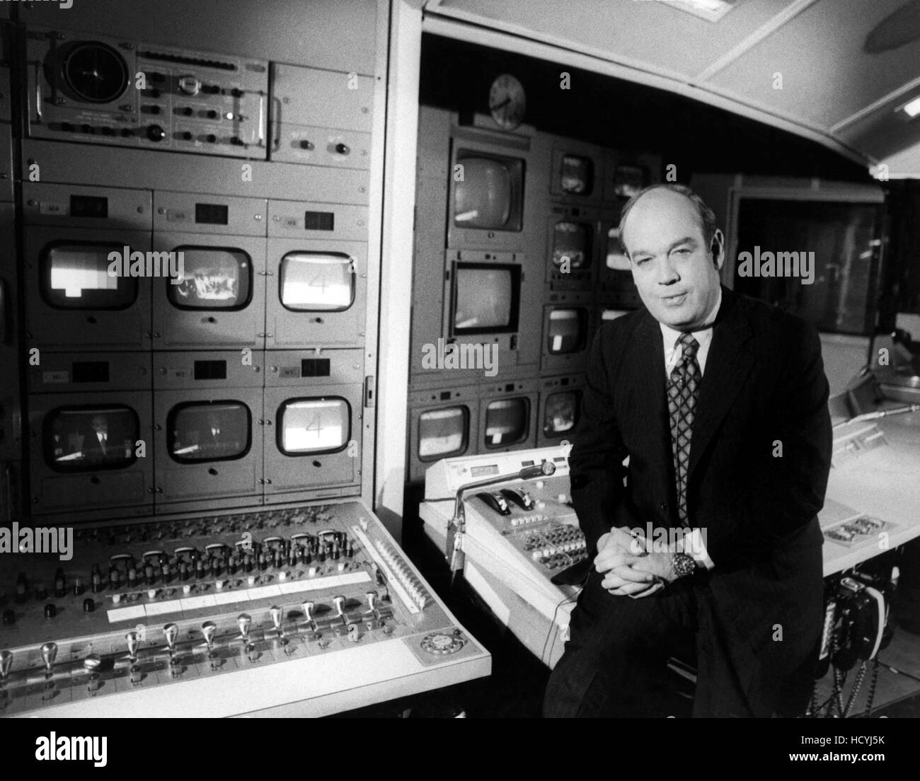 Charles Kuralt Cbs News Ca 1980 Stock Photo Alamy