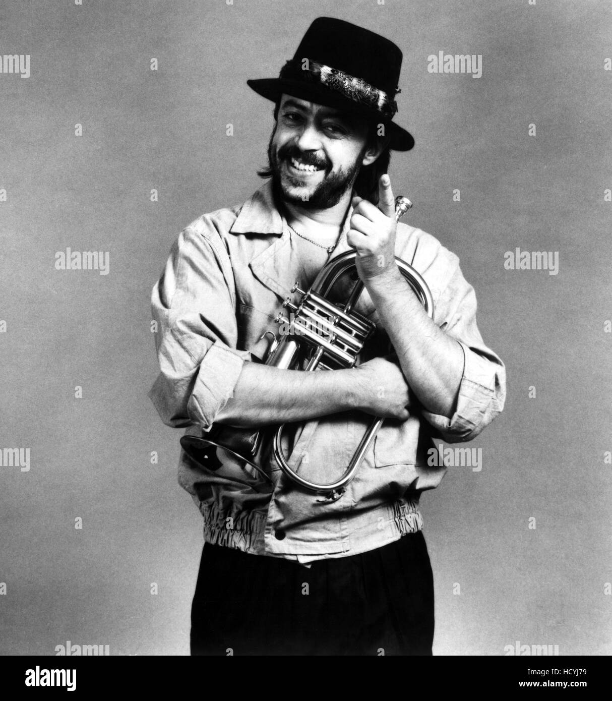Chuck Mangione, Jazz trumpeter, 1986 photo by Benno Friedman Stock