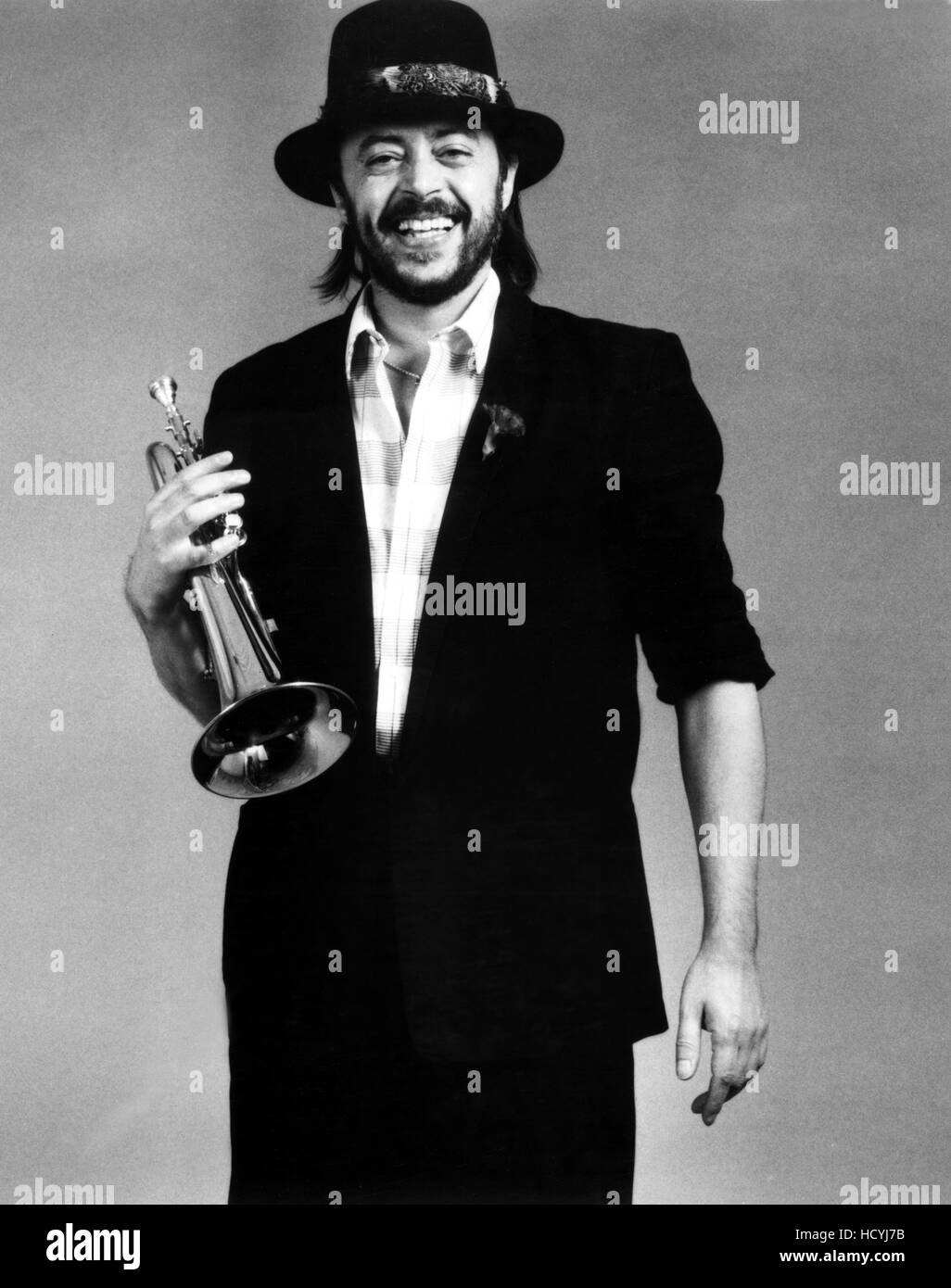 Chuck Mangione, Jazz trumpeter, ca early 1980s Stock Photo Alamy
