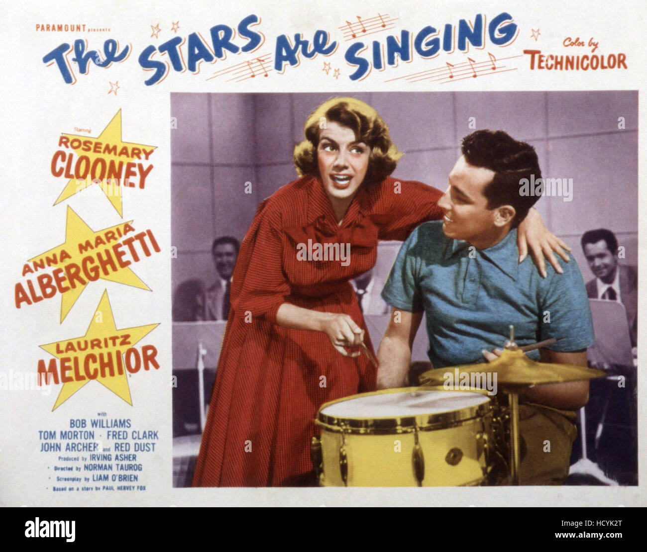 THE STARS ARE SINGING, Rosemary Clooney, John Archer, 1953 Stock Photo
