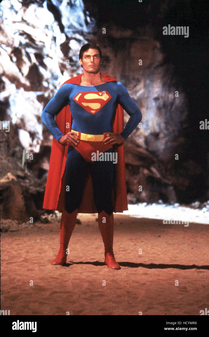 SUPERMAN, Christopher Reeve, 1978 Stock Photo - Alamy