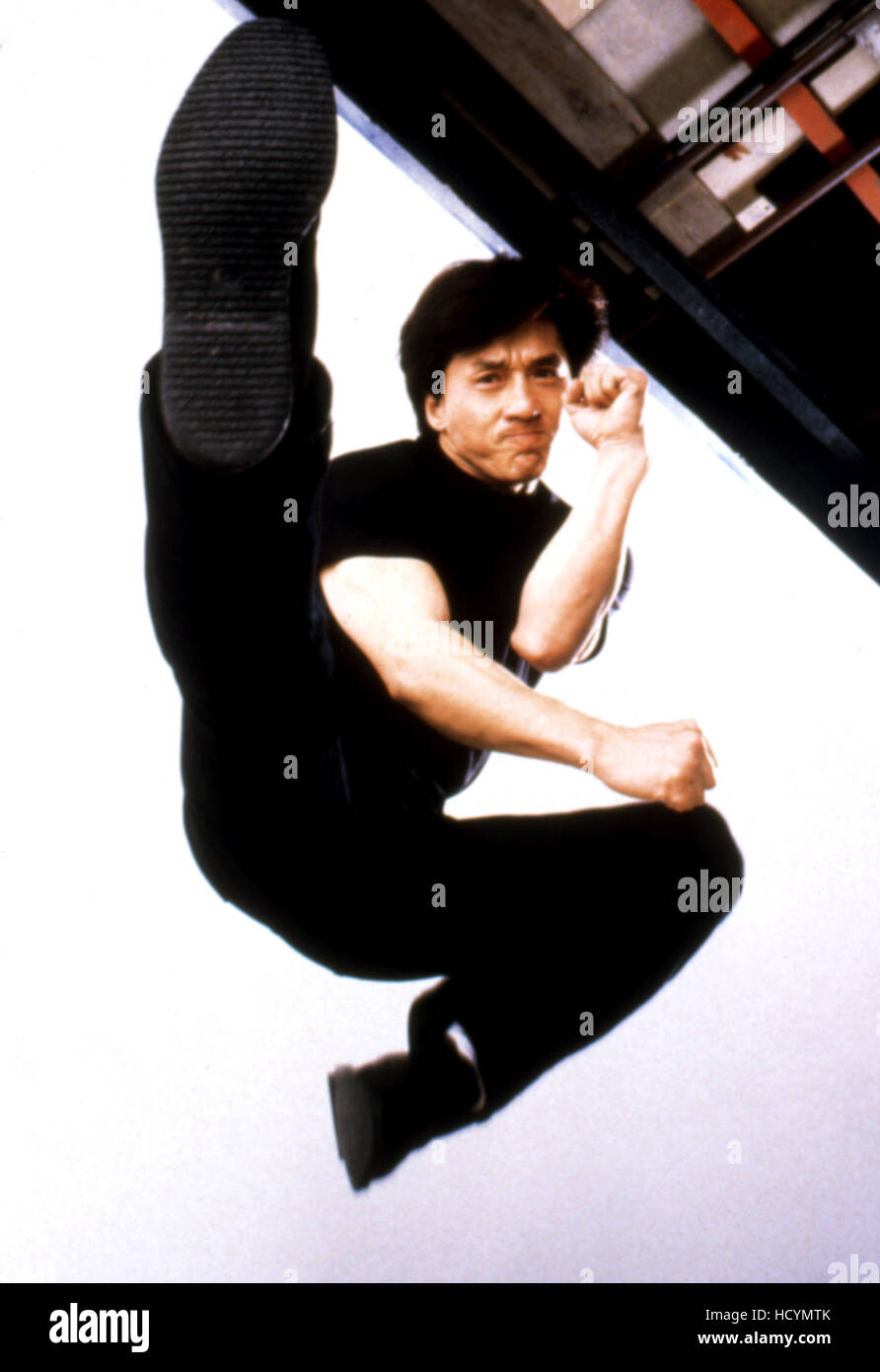 Supercop, Jackie Chan, 1992, (c)dimension Films Courtesy Everett 