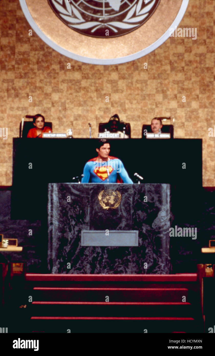 SUPERMAN IV: THE QUEST FOR PEACE, Christopher Reeve, 1987. (c) Warner ...
