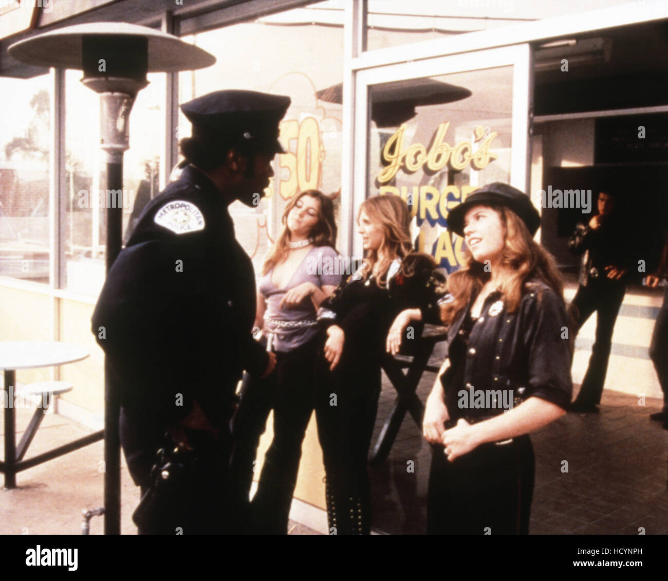 SWITCHBLADE SISTERS, (aka THE JEZEBELS), right back to front Kitty