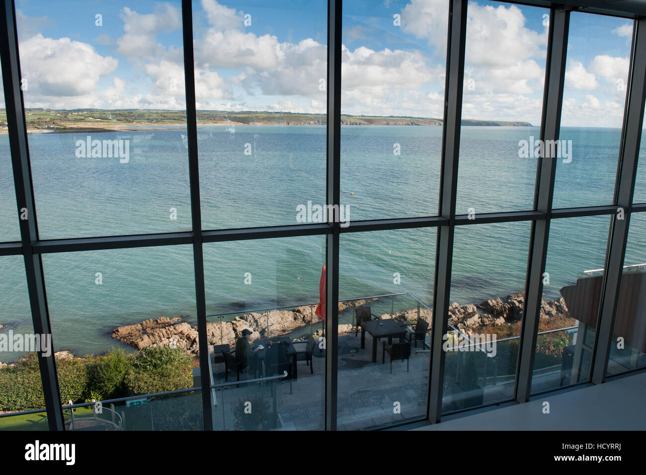 The View Of Ardmore Bay From The Luxury Five Star Cliff House Hotel Ardmore County Waterford Ireland Stock Photo Alamy The View Of Ardmore Bay From The Luxury Five Star Cliff House Hotel Ardmore County Waterford Ireland Stock Photo Alamy
