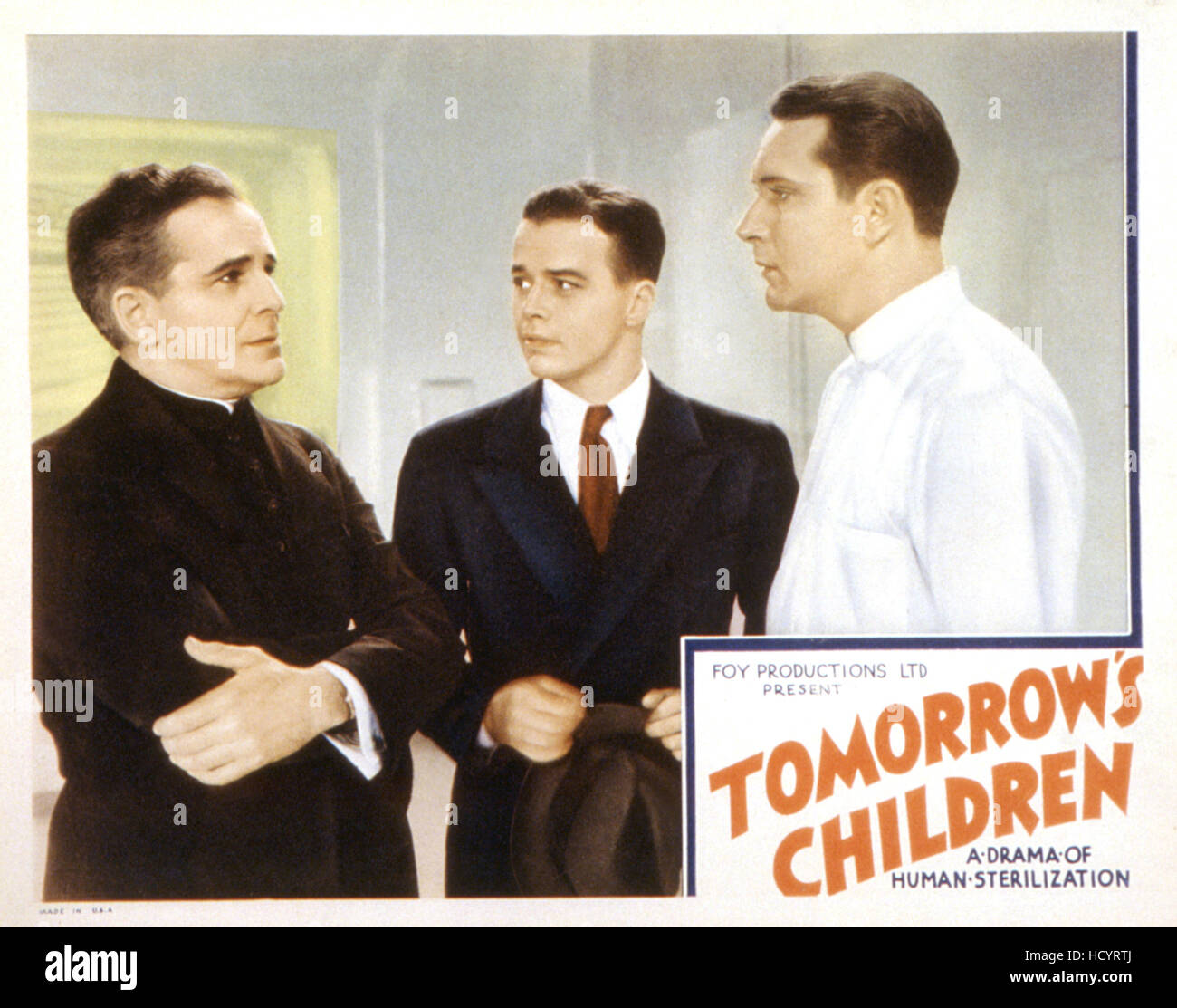 TOMORROW'S CHILDREN, (aka STERILIZATION, aka THE UNBORN), Crane Wilbur,  Carlyle Moore Jr, 1934 Stock Photo - Alamy, image size:1300x1113