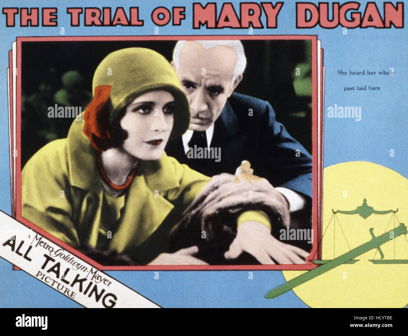 THE TRIAL OF MARY DUGAN, Norma Shearer, Lewis Stone, 1929 Stock Photo