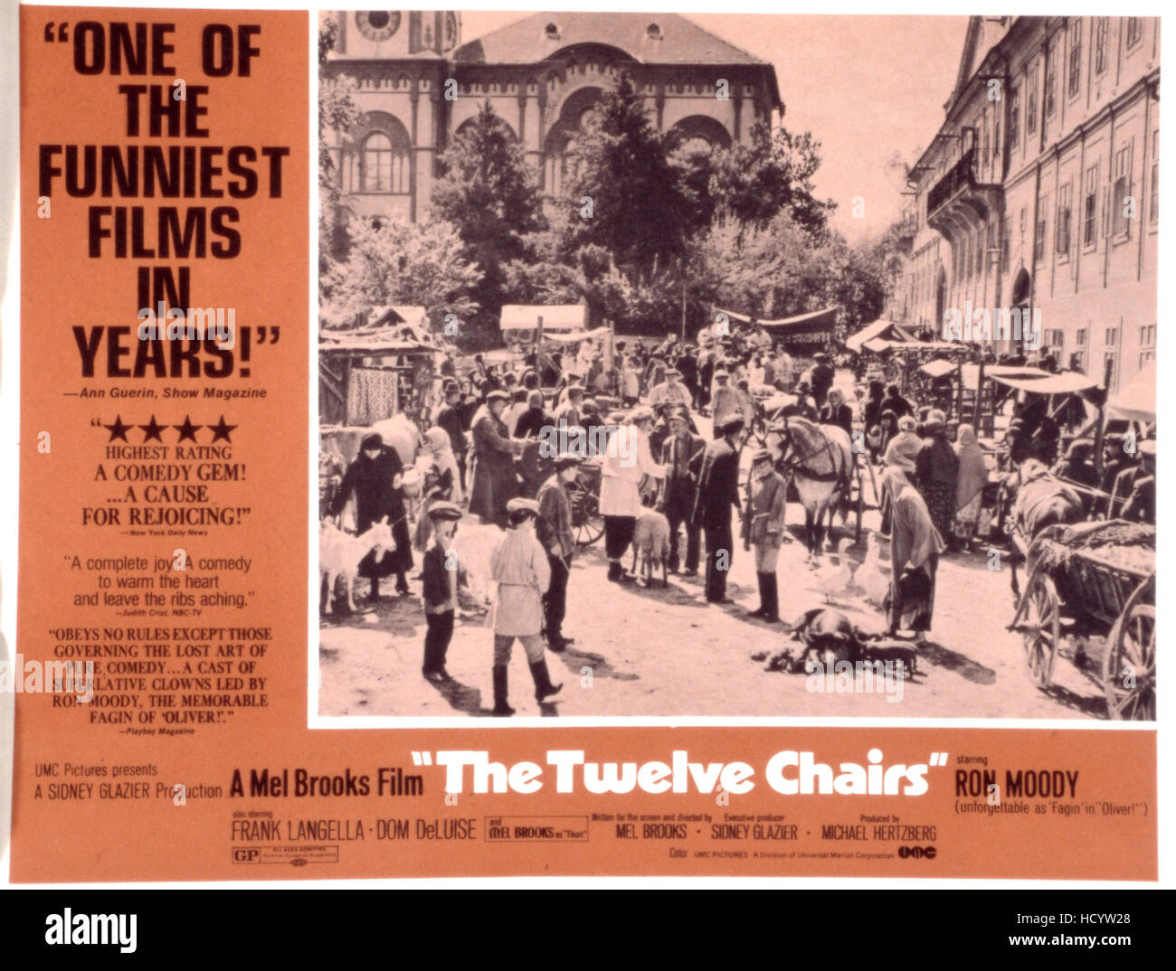 THE TWELVE CHAIRS, 1970 Stock Photo Alamy