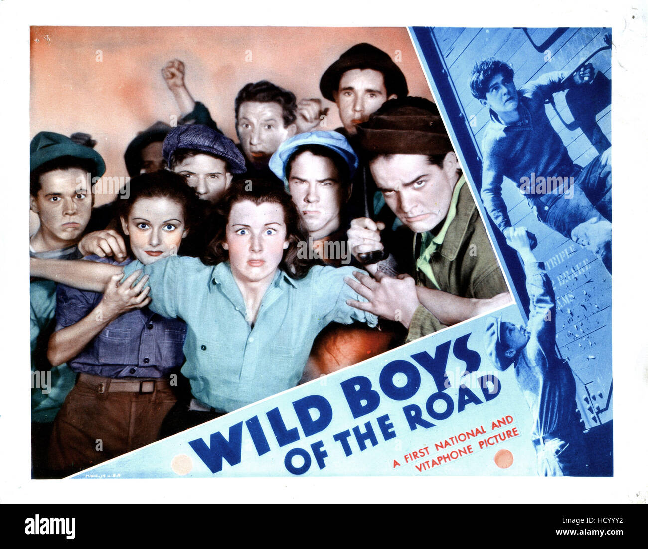WILD BOYS OF THE ROAD, Edwin Phillips, Frankie Darro, Dorothy Coonan ...