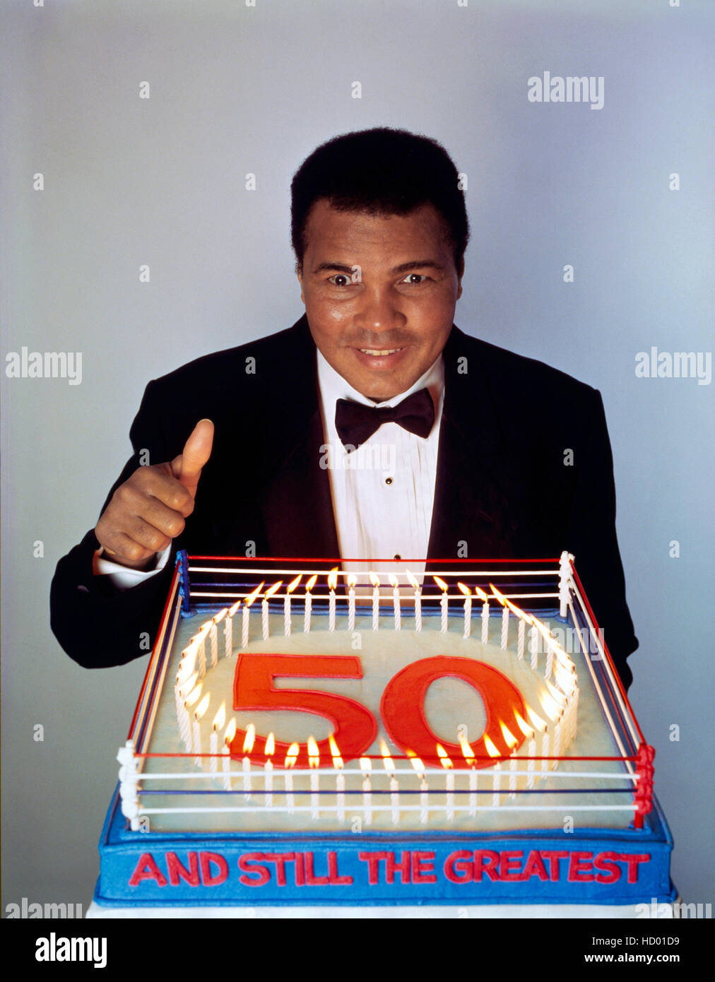 Muhammad Ali’s 50th Birthday Celebration, Muhammad Ali, 1992 Stock