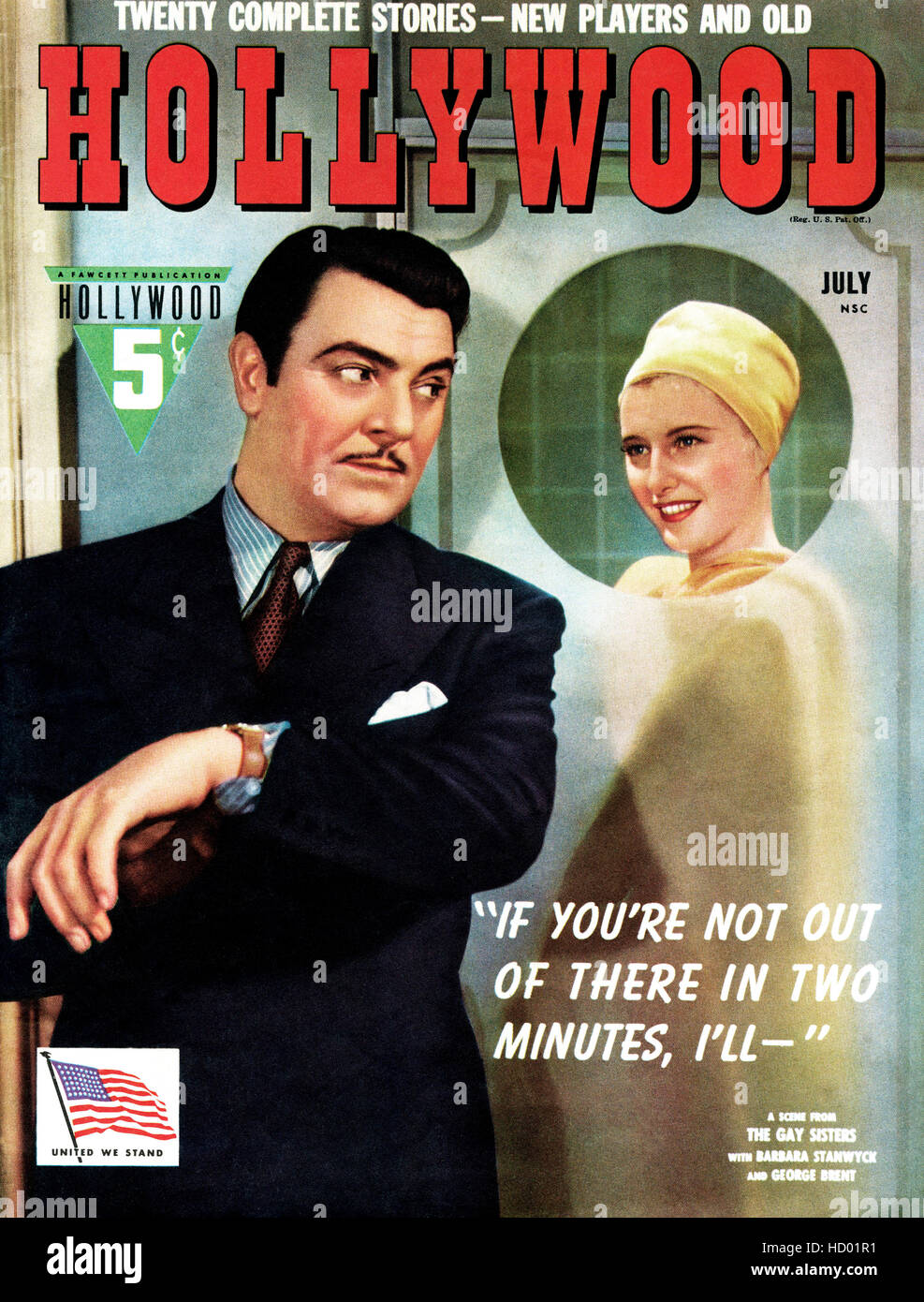 From left, Brent, Barbara Stanwyck, in THE GAY SISTERS