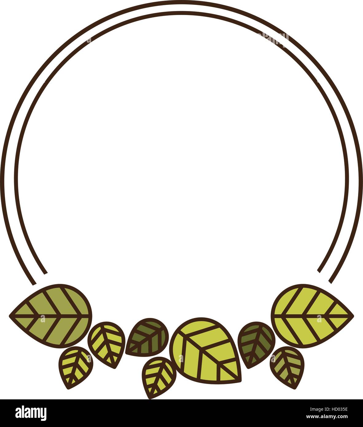 Isolated leaves decoration design Stock Vector Image & Art - Alamy