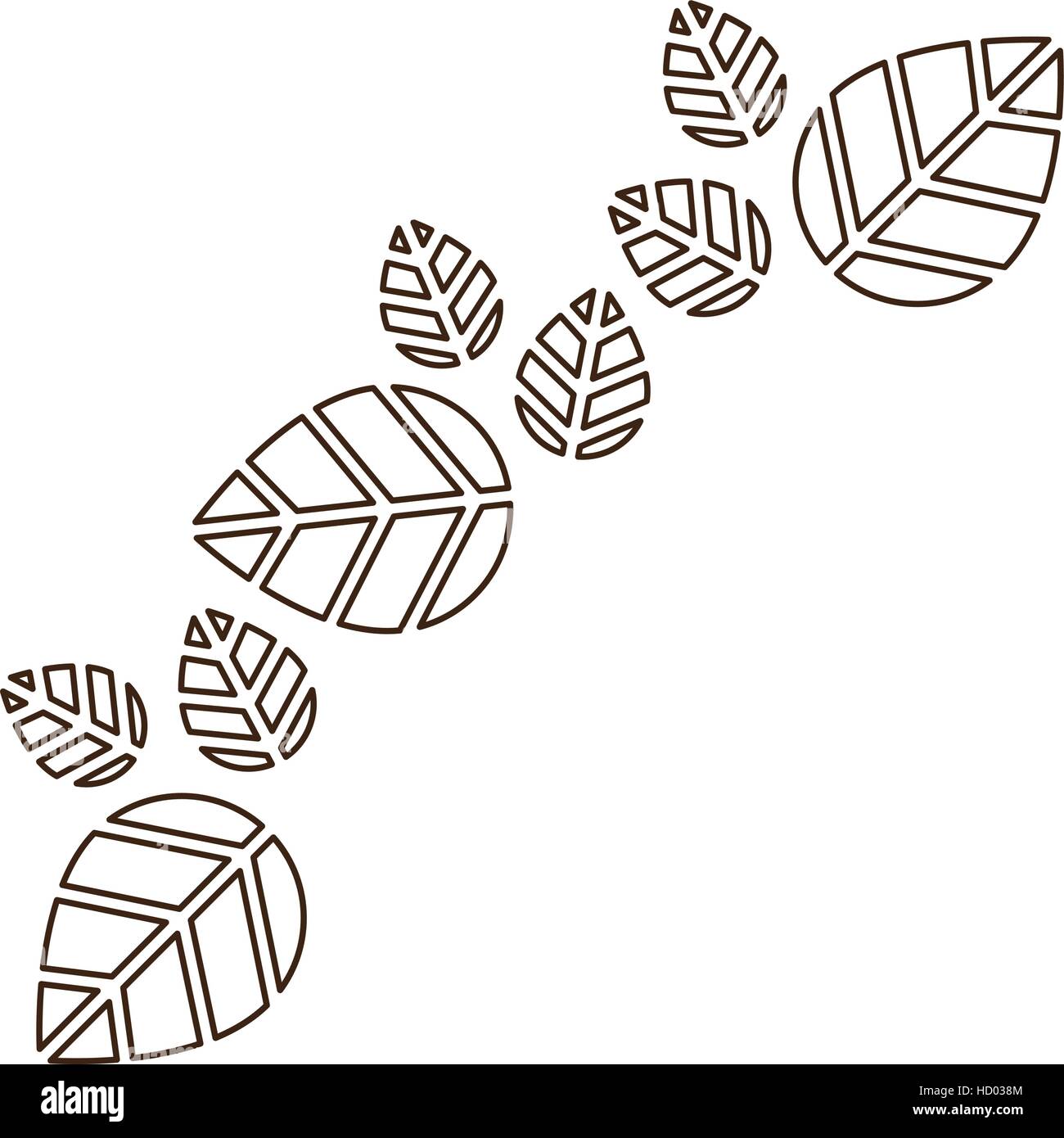 Isolated leaves decoration design Stock Vector Image & Art - Alamy