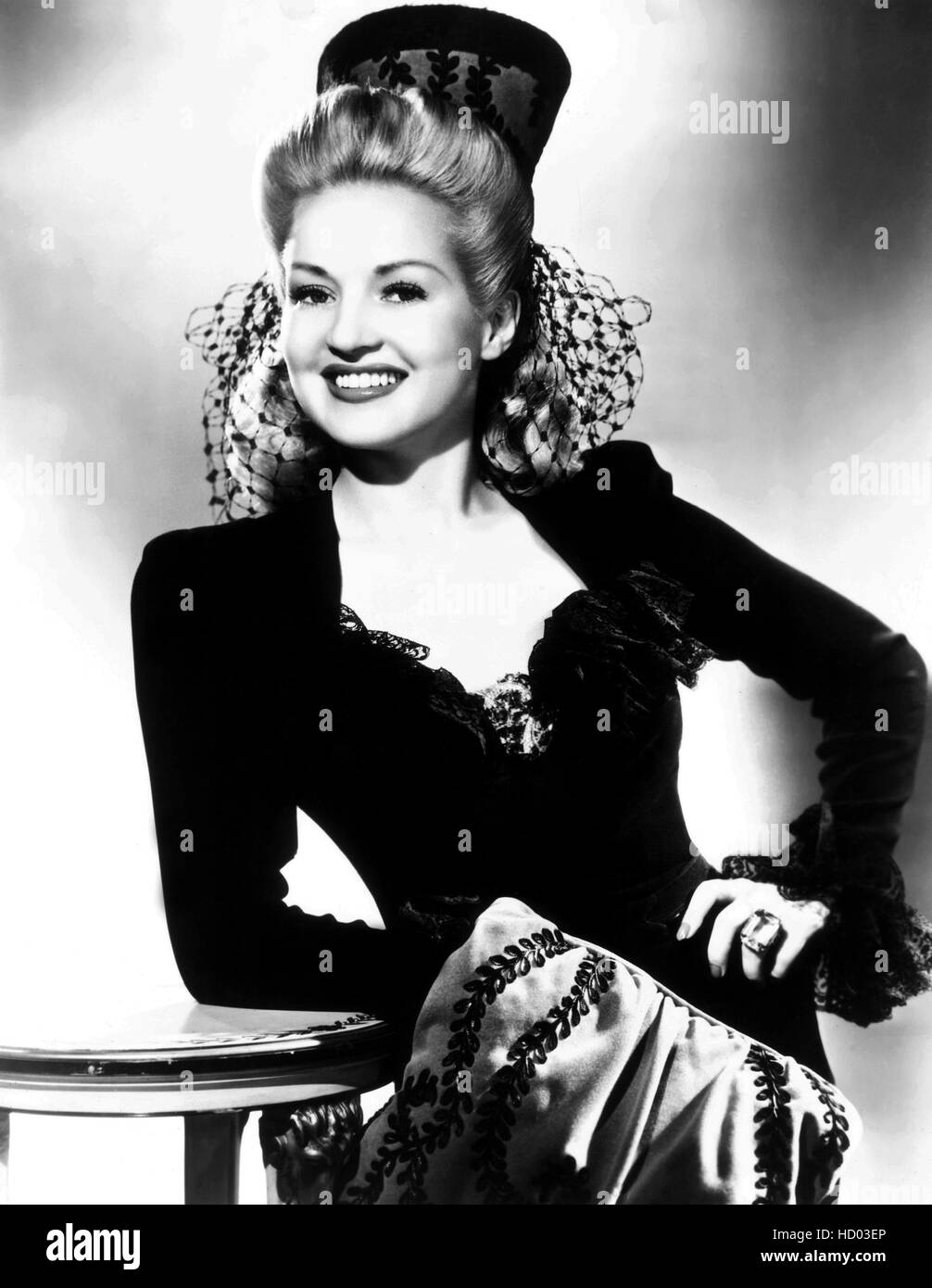 Betty Grable, ca. mid-1940s Stock Photo - Alamy