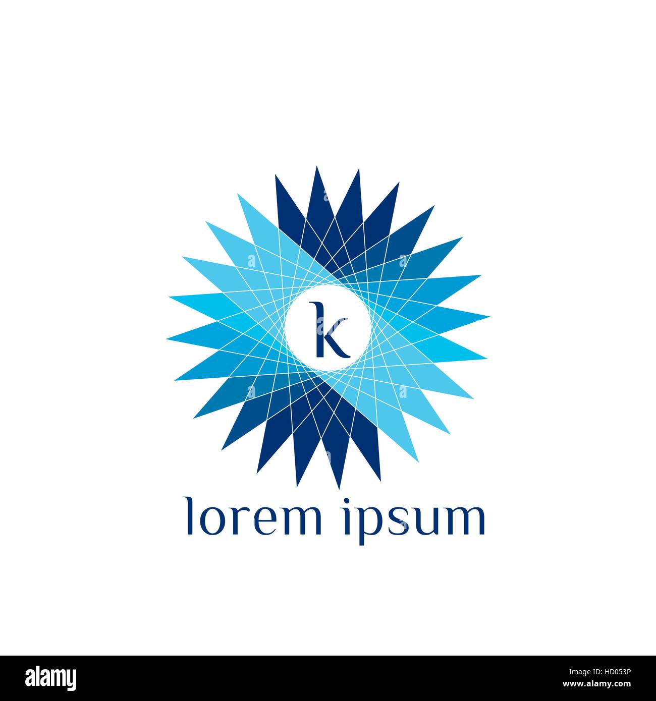 Logo of k letter geometric vector template Stock Vector Image & Art - Alamy