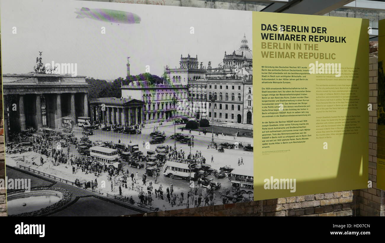 GERMANY - Berlin display at Berlin Wall. photo by Sean Sprague Stock Photo