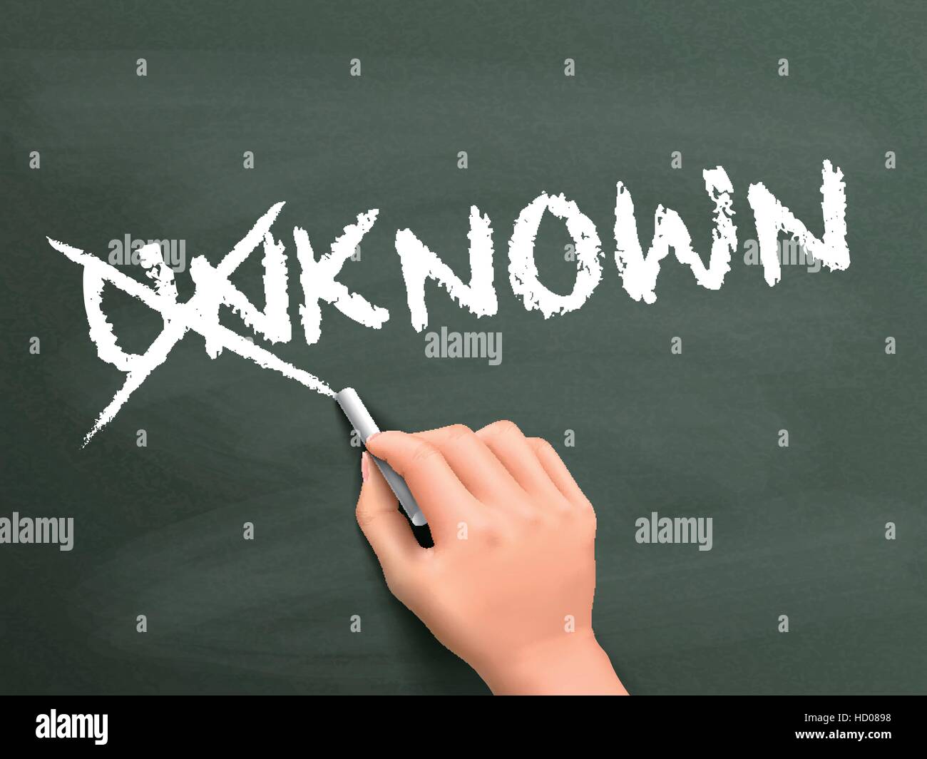 Known and unknown Stock Vector Images - Alamy
