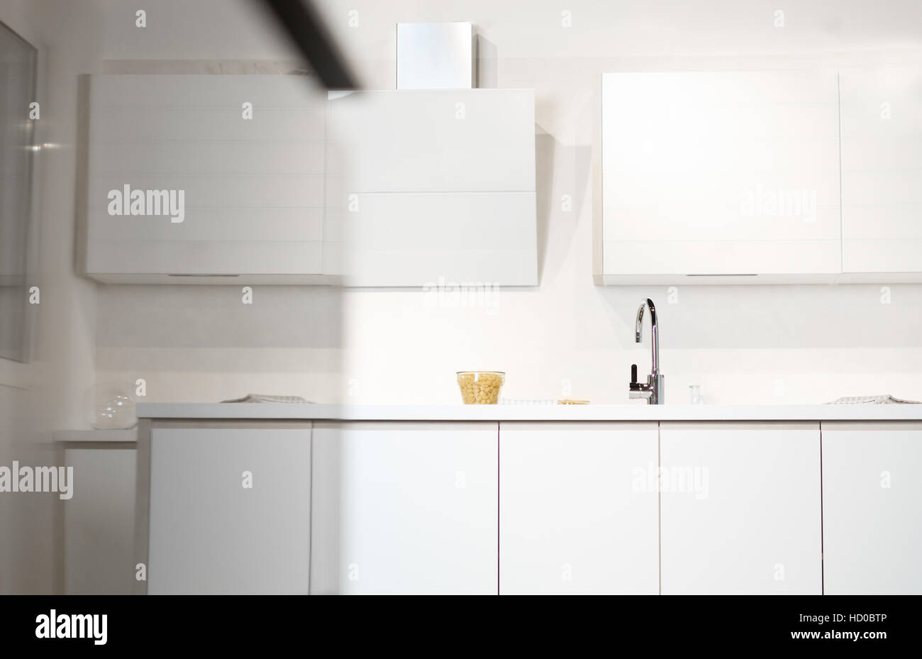 detail of sink in a modern kitchen Stock Photo - Alamy