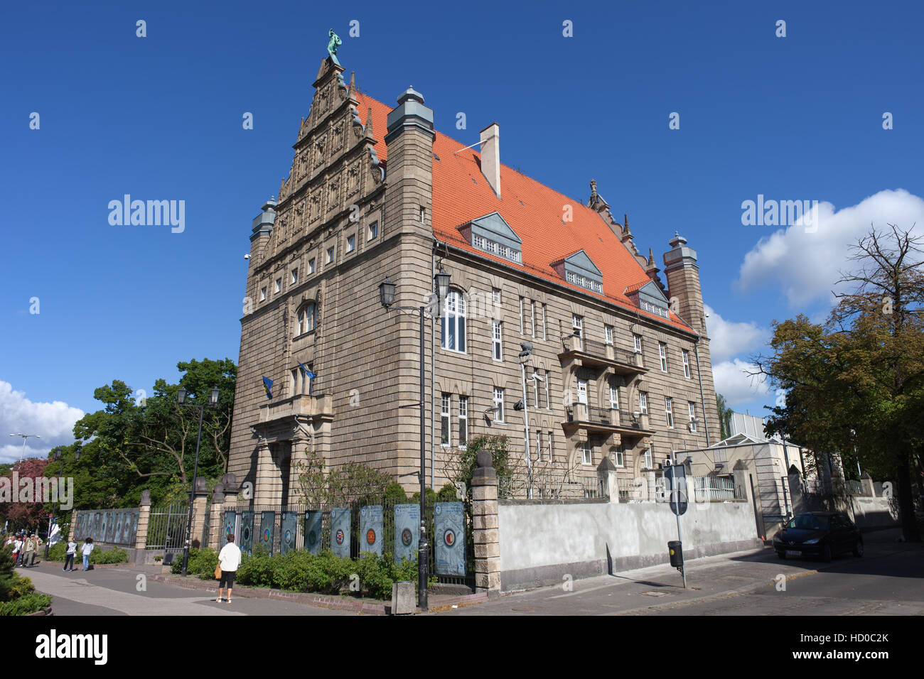 Collegium Maximum UMK - Nicolaus Copernicus University in Torun, Poland Stock Photo