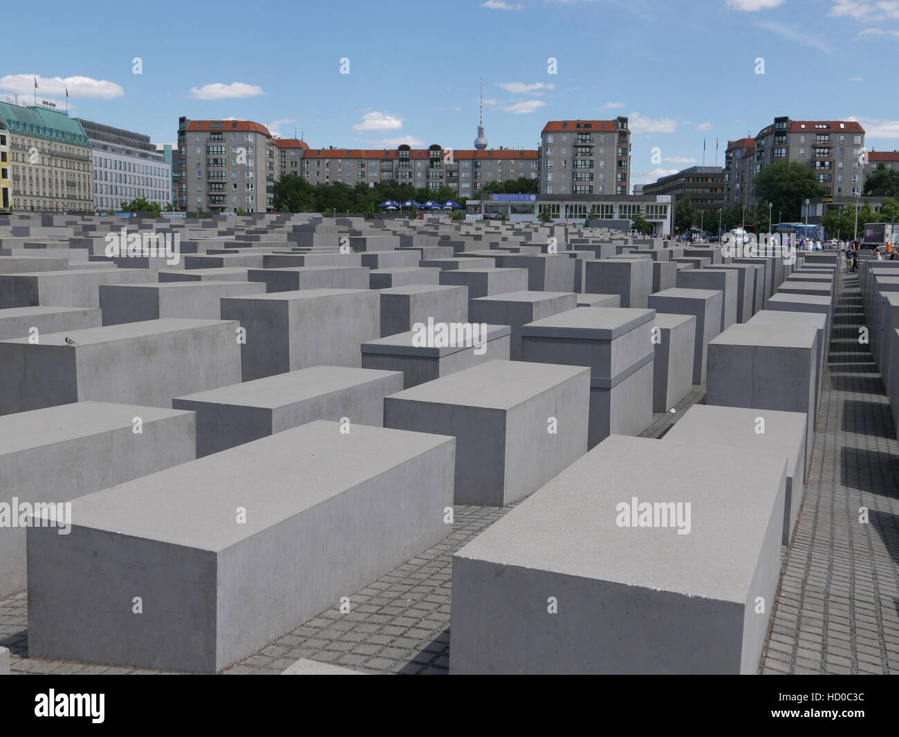 GERMANY - Berlin Holocaust Memorial. photo by Sean Sprague Stock Photo