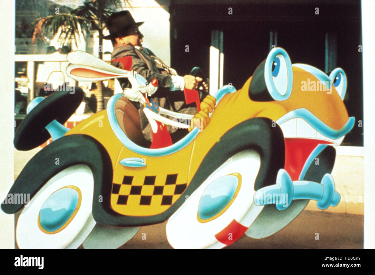 WHO FRAMED ROGER RABBIT, from top Bob Hoskins, Roger Rabbit, 1988