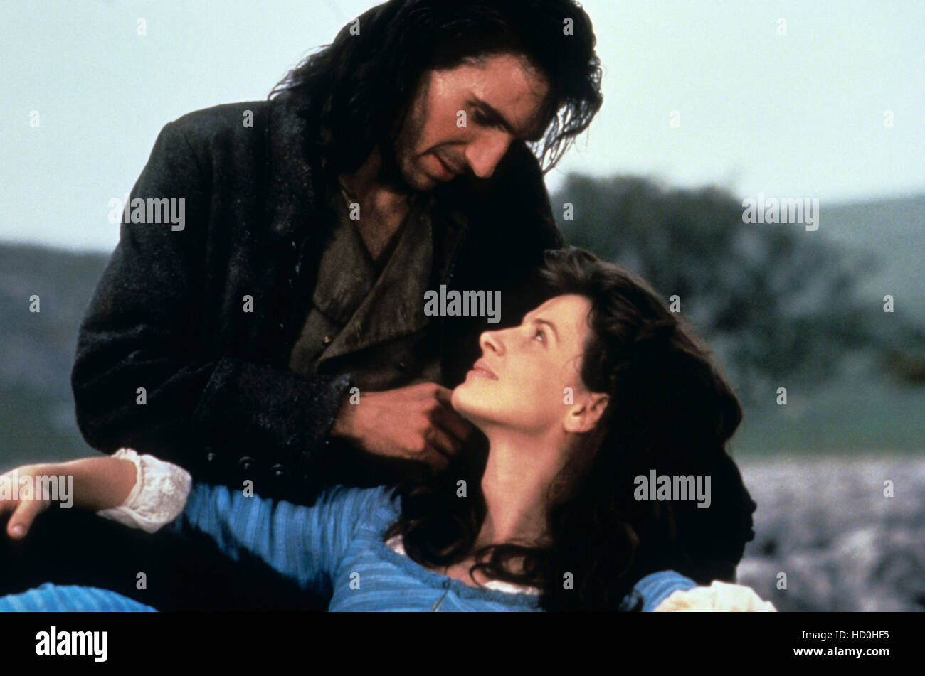 WUTHERING HEIGHTS, from left Ralph Fiennes, Juliette Binoche, 1992