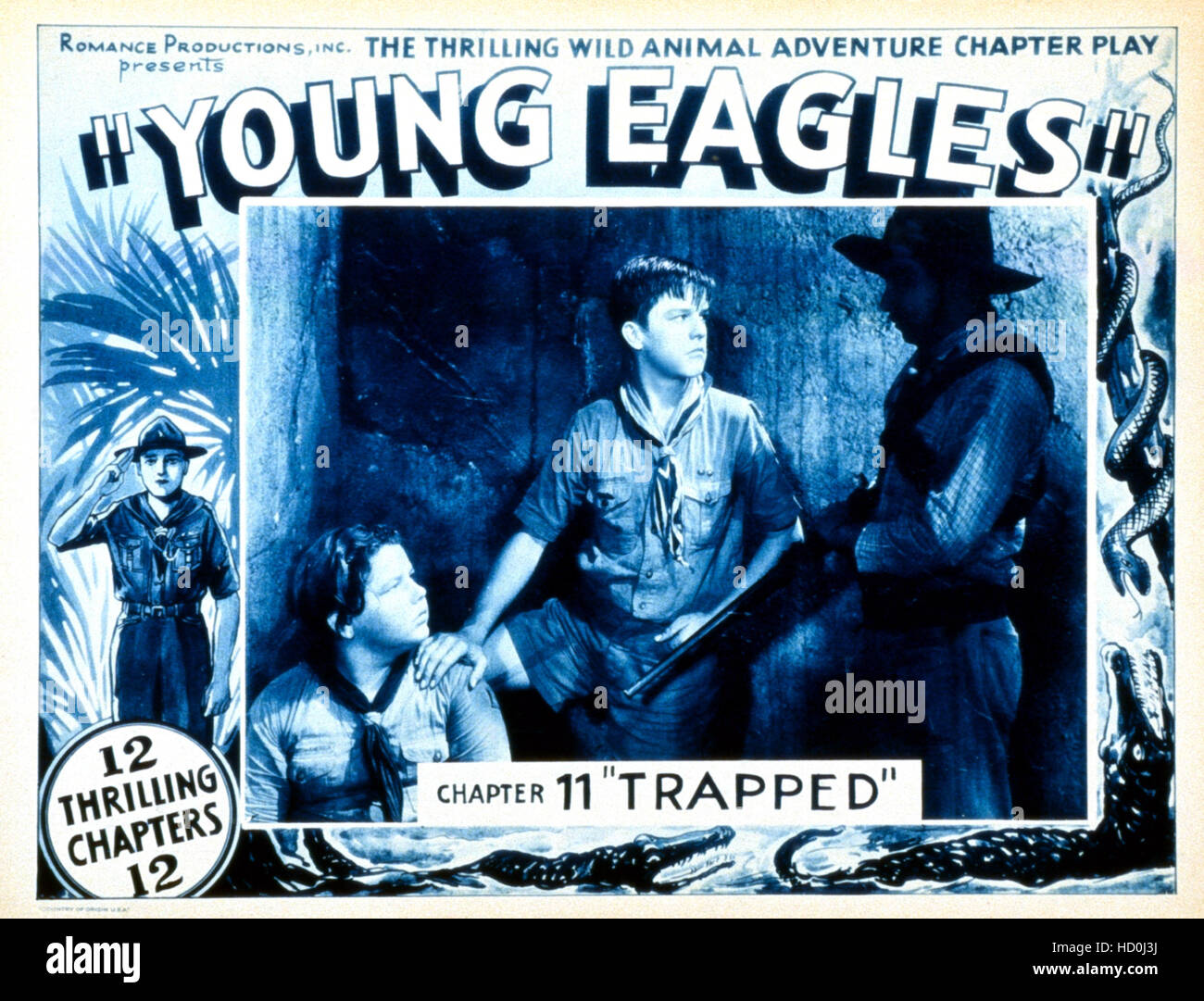 YOUNG EAGLES, from left Bobby Cox, Jim Vance, 1934 Stock Photo Alamy