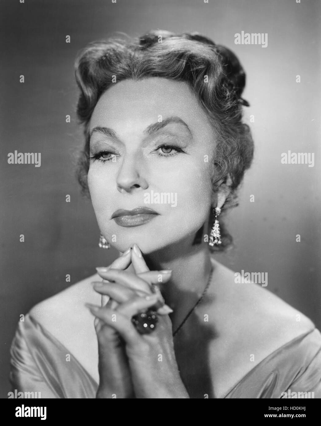 Agnes Moorehead, THE BAT, 1959 Stock Photo - Alamy