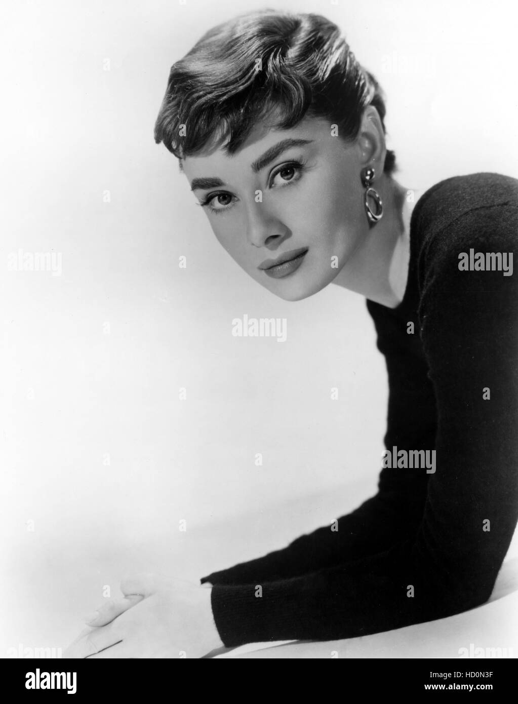 Audrey Hepburn, mid-1950s Stock Photo - Alamy