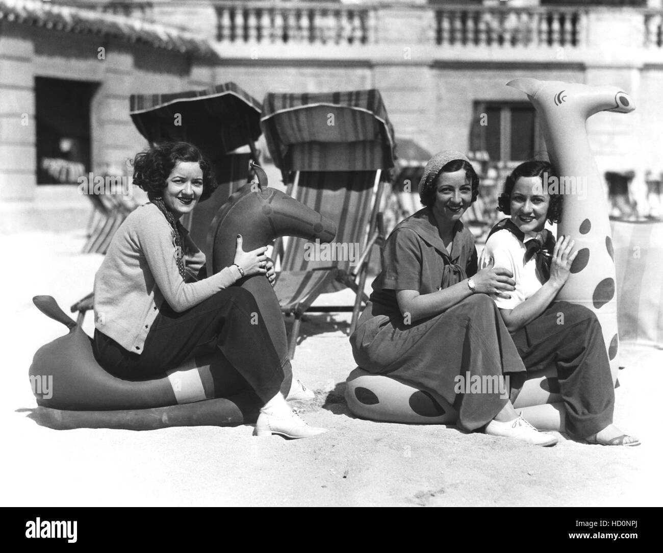 The Boswell Sisters, (left to right), Helvetia Boswell, Martha Boswell
