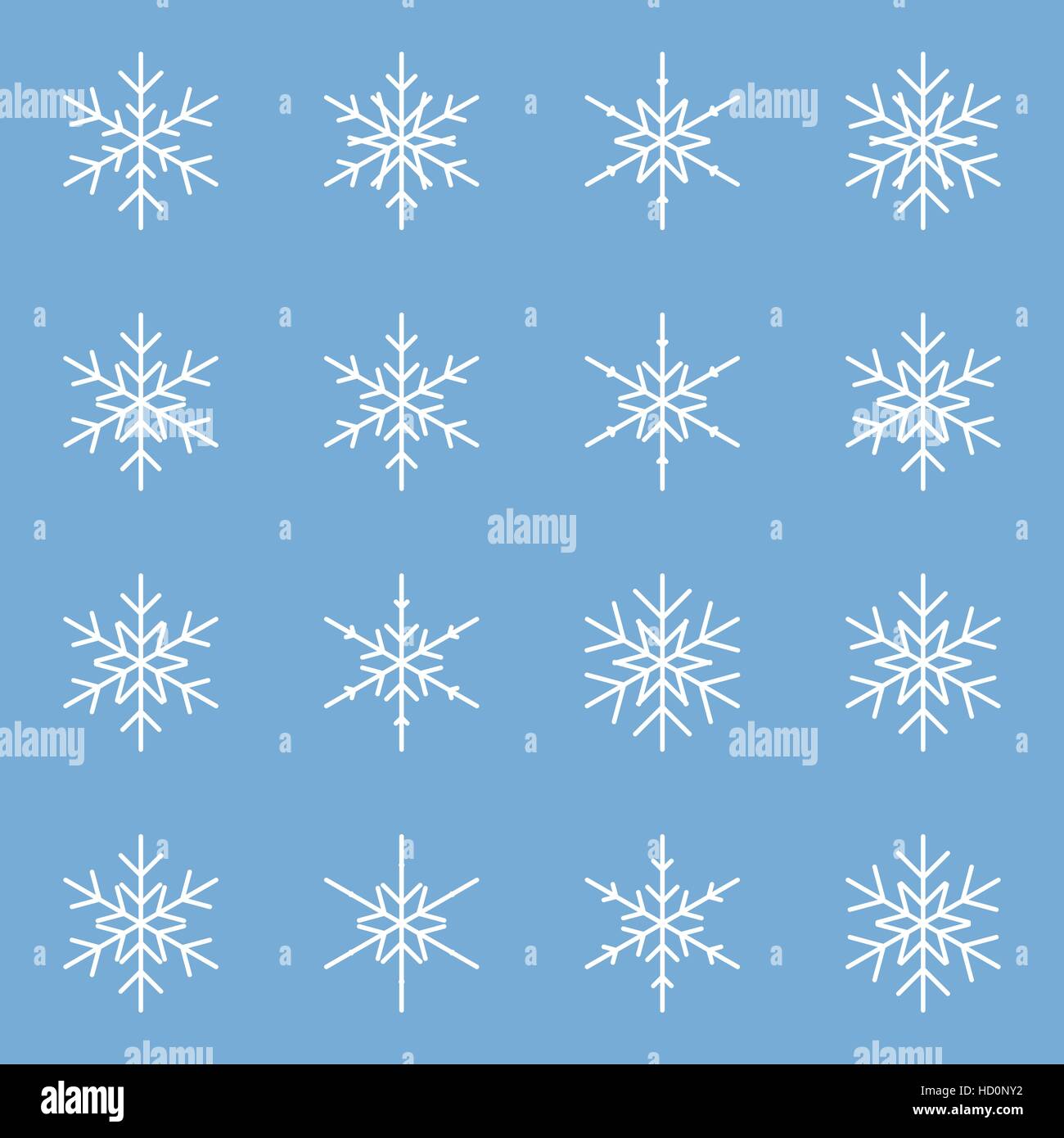 Snowflake Flurry Background, Size: One Size