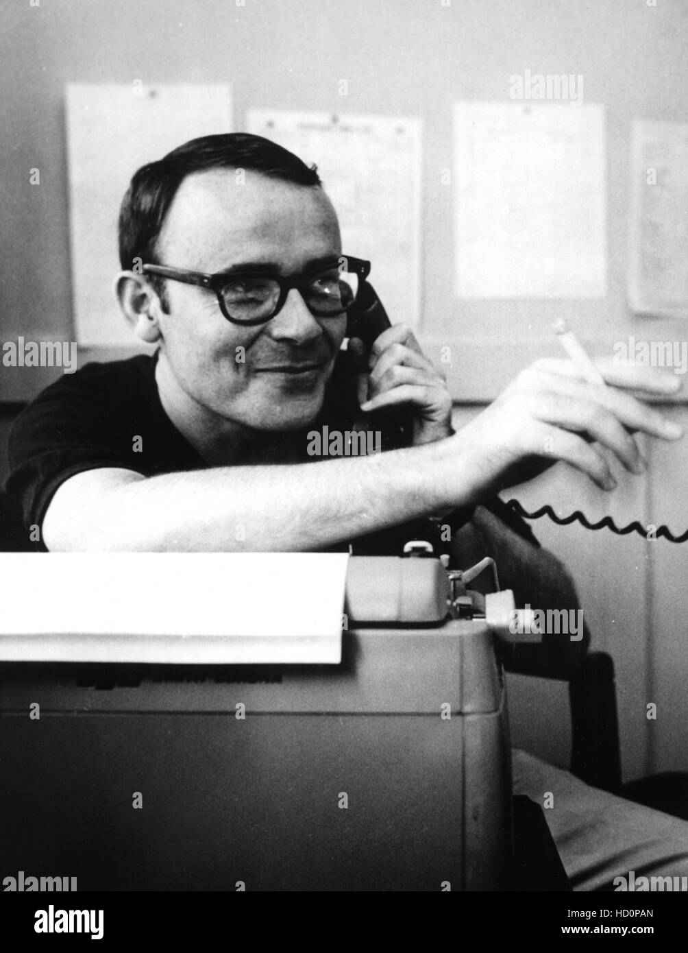 BUCK HENRY, portrait c. 1966 Stock Photo - Alamy