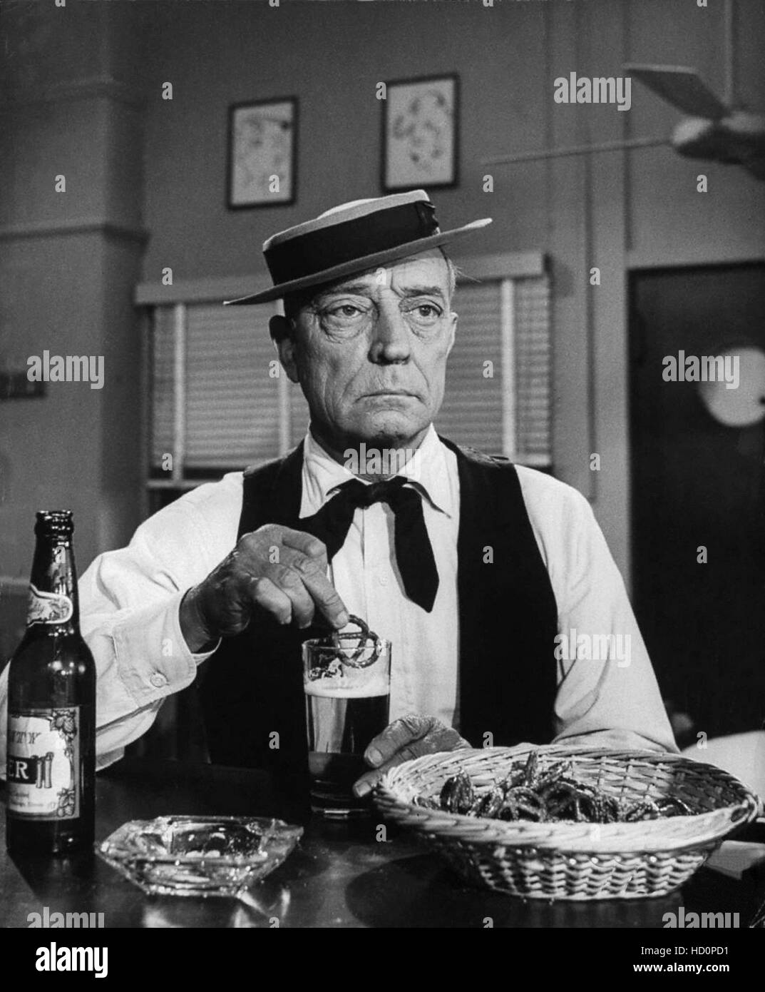 Buster Keaton, 1960s Stock Photo Alamy