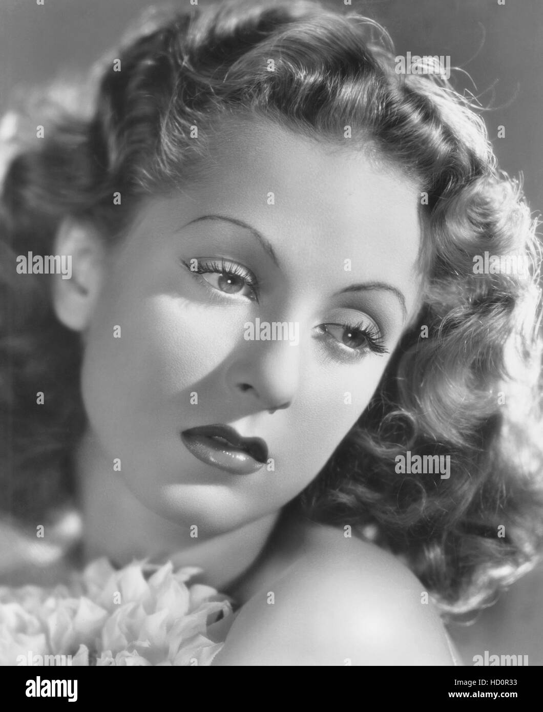 Danielle Darrieux, Universal portrait, circa 1938 Stock Photo - Alamy