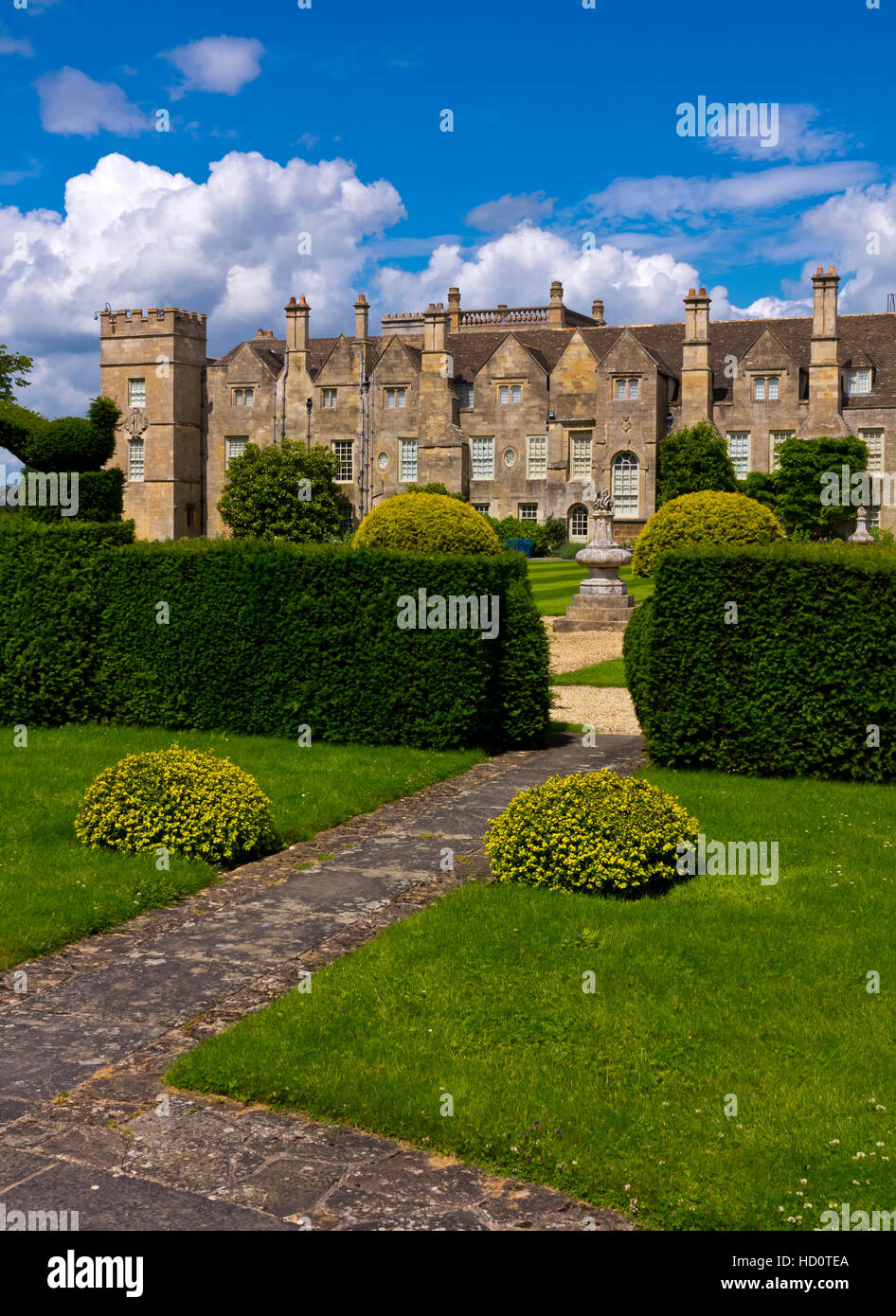 Grimsthorpe Castle in Lincolnshire England UK home of the De Eresby family since 1516 Stock Photo