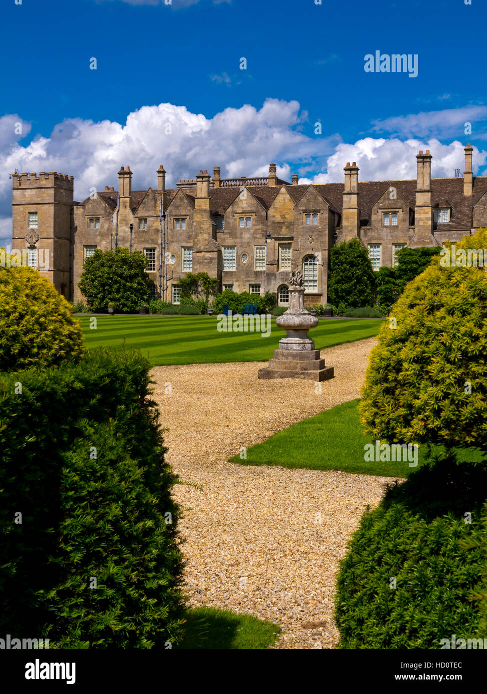 Grimsthorpe Castle in Lincolnshire England UK home of the De Eresby family since 1516 Stock Photo