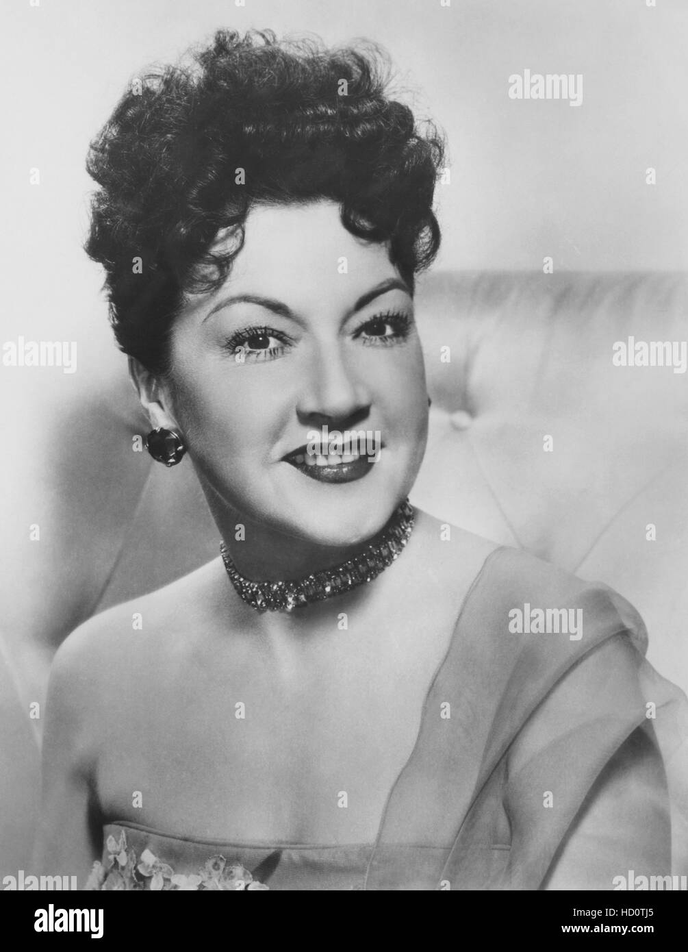 Ethel Merman, 1950s Stock Photo