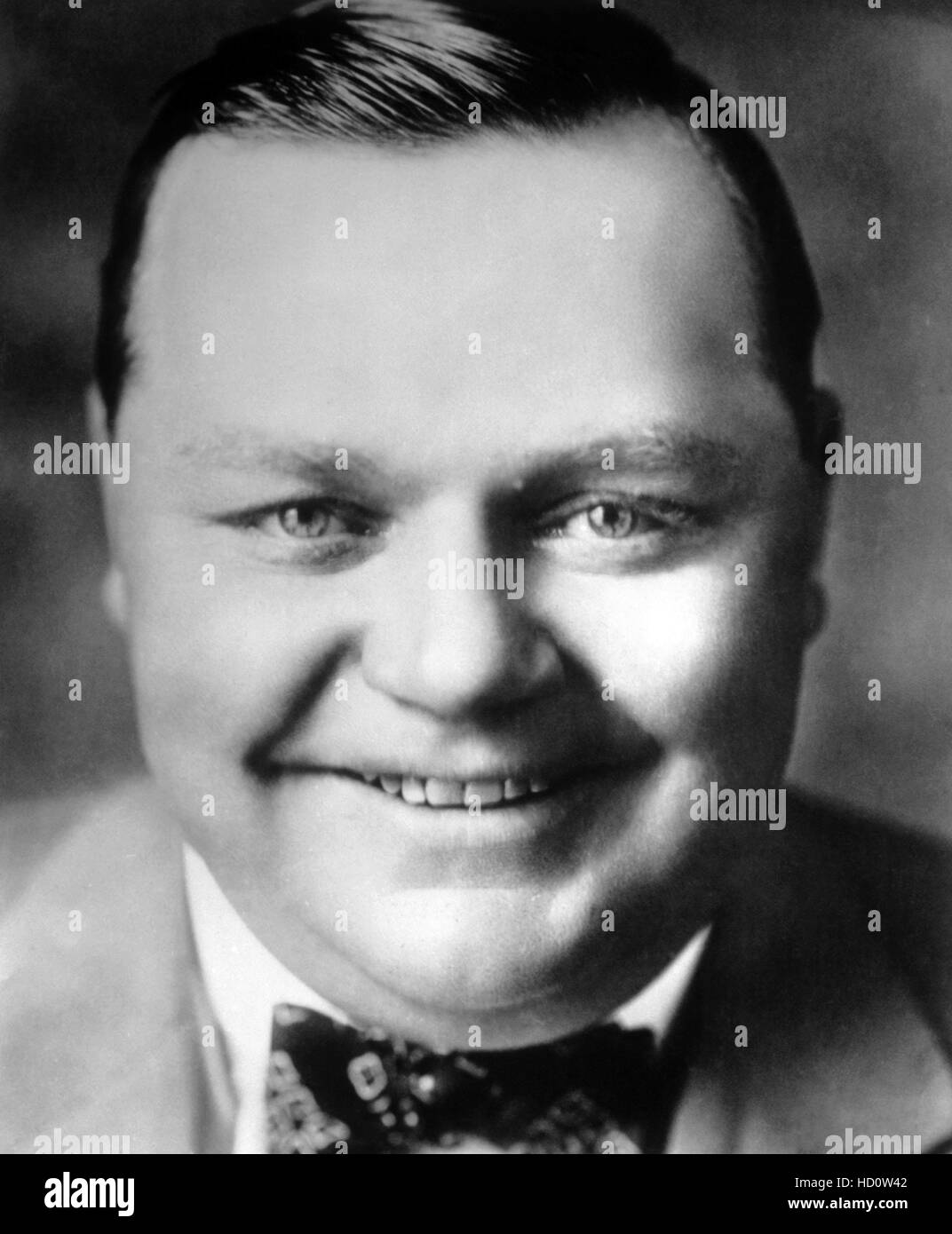 Roscoe 'Fatty' Arbuckle, ca. 1920 Stock Photo Alamy