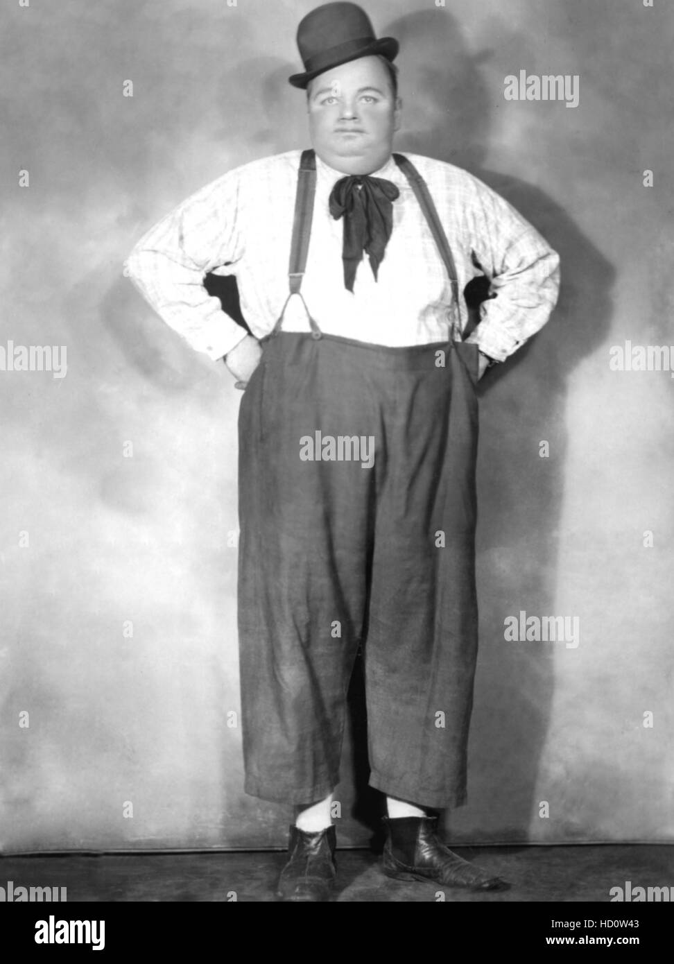 Roscoe 'Fatty' Arbuckle, portrait ca. 1931 Stock Photo Alamy
