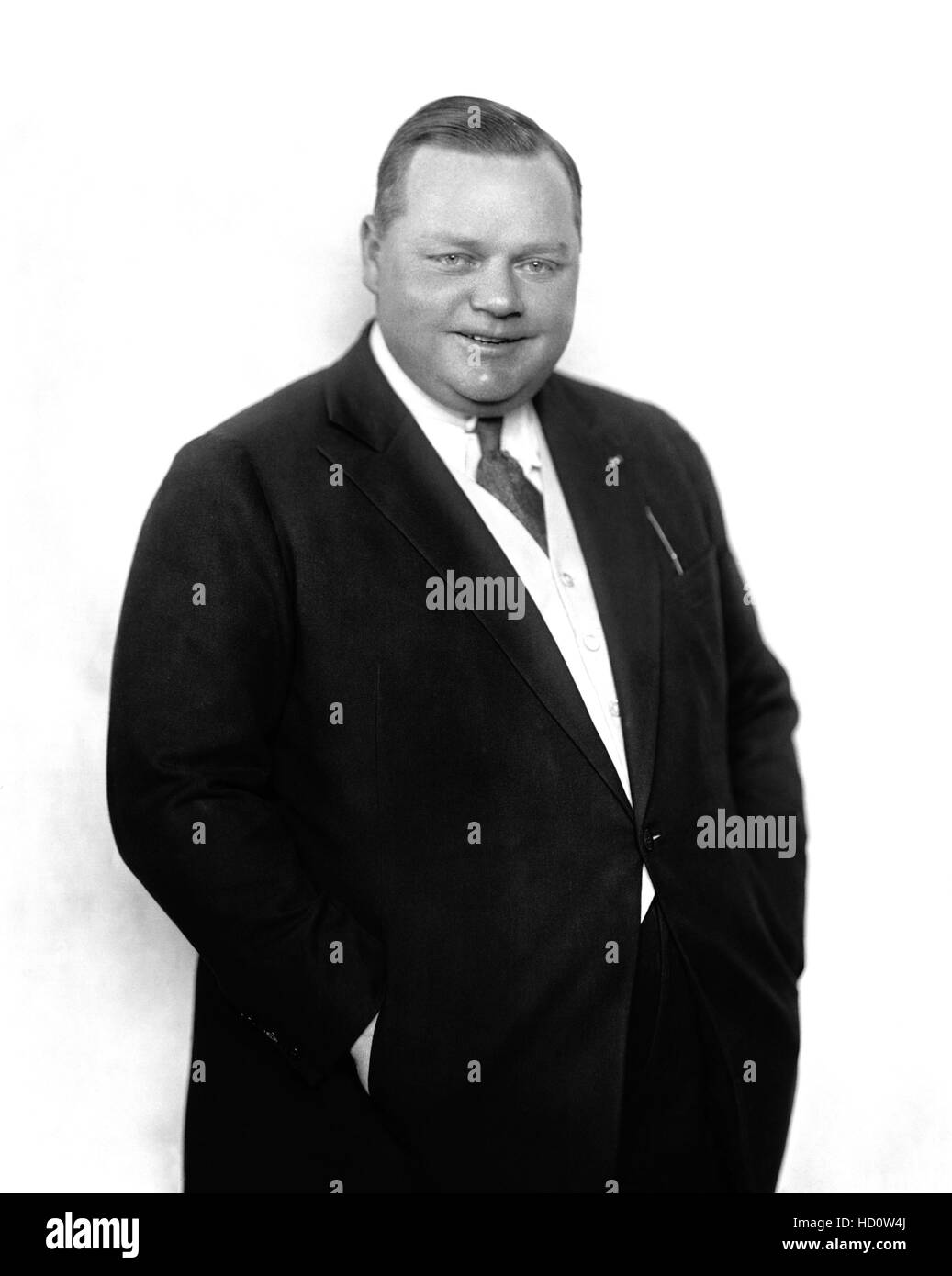 Roscoe 'Fatty' Arbuckle, 1920 Stock Photo Alamy